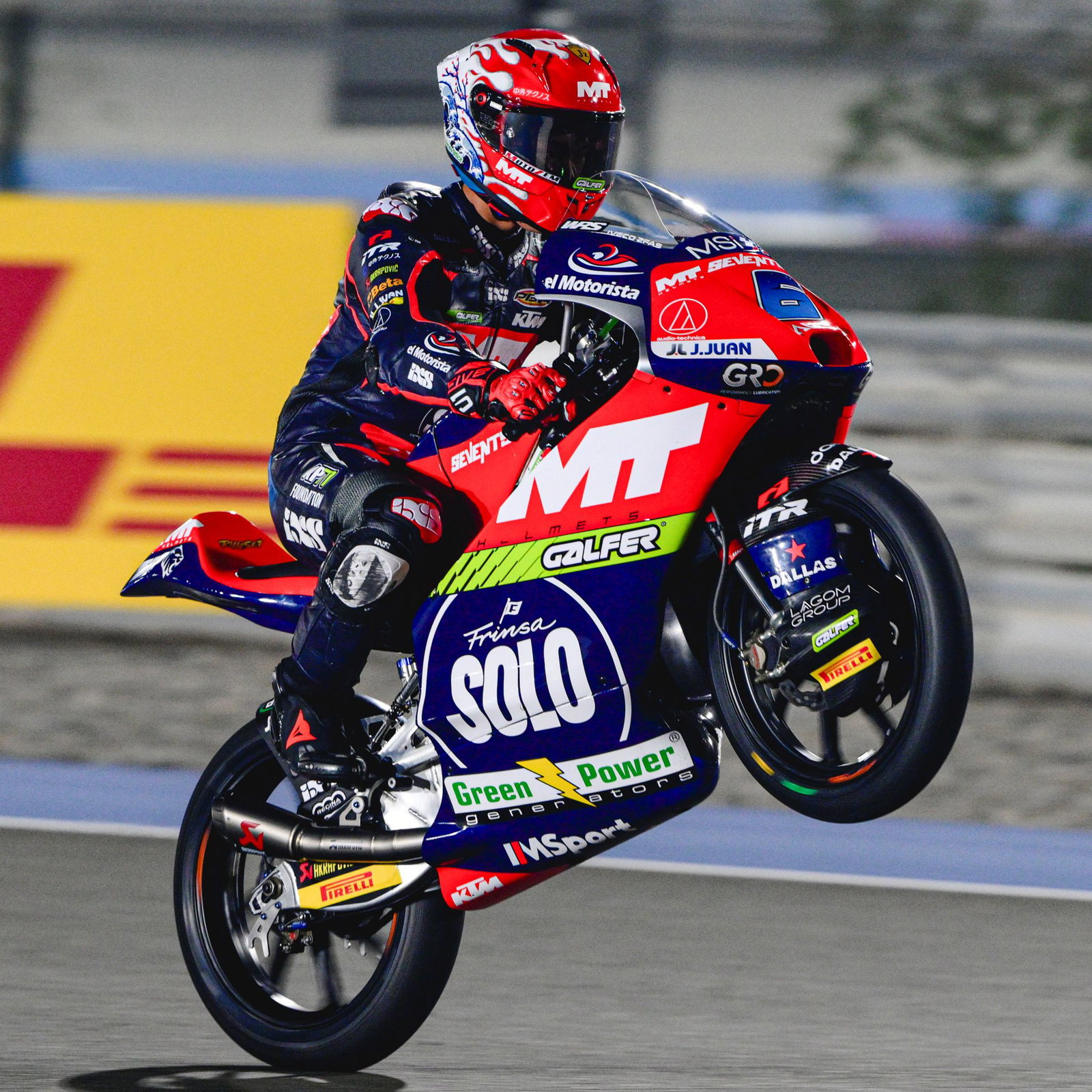 Ryusei Yamanaka, Moto3, qualifying, Qatar, Lusail, 12 April, 2025